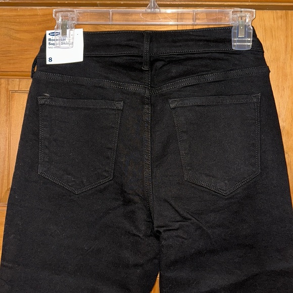 NWT Old Navy Black Rockstar Jeans - Picture 4 of 4
